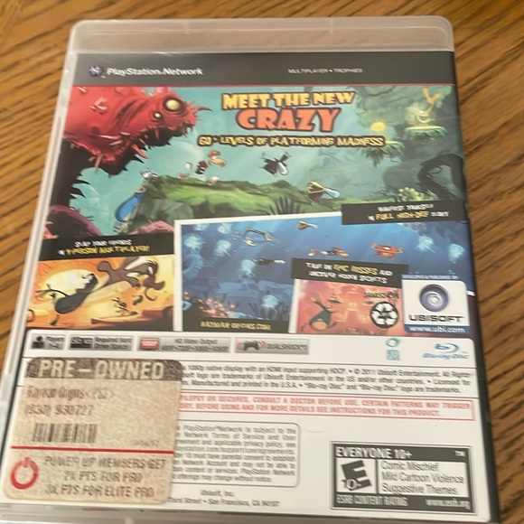 PS3 Rayman Origins PlayStation 3 Game - Picture 2 of 4